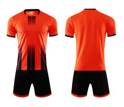 China Quick-drying custom OEM soccer jerseys for man sports training away soccer wear jersey set football uniform for sale