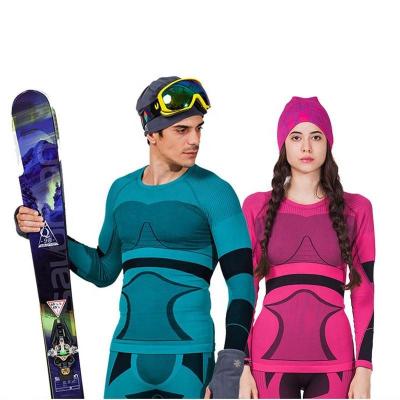 China Indoor Skiing Wear Seamless Winter Thermal Ski Underwear Compression Dry Fit QUICK DRY Snow Tank Top for sale