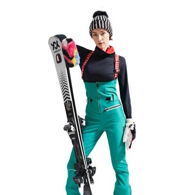 China New Design Outdoor Women Ski Suit Lady Winter Warm Rompers Windproof Waterproof Anti-UV Snow Snow Overalls for sale