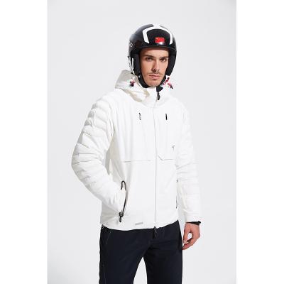 China New Design Ski Suit Breathable Winter Warm Ski Jacket Outdoor White Velvet Waterproof Snow Windproof Jacket Anti-UV for sale