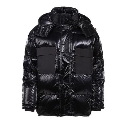 China Winter Viable Mens OEM ODM Cargo Goose Down Jacket for sale