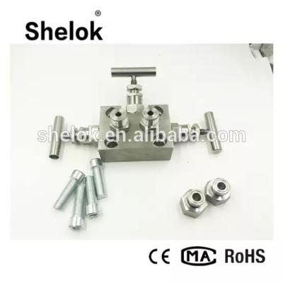 China Gas 3 way valve manifold low price for sale