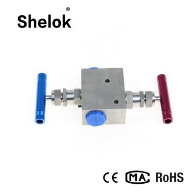 China Liquid Water 2 Ways Valves Manifold for sale