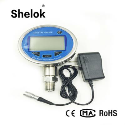 China Battery Powered Oil, Water Pressure Gauge Digital for sale