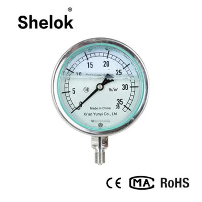 China High Precision Stainless Steel Digital Liquid Pressure Gauge for sale