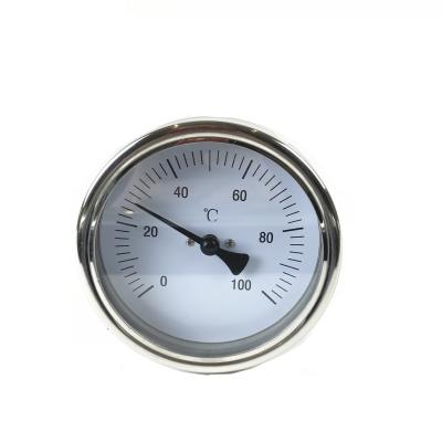 China Industry axial bimetallic bi-metal thermometer for sale