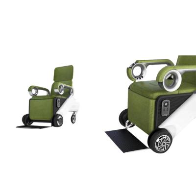 China Safe And Reliable Lightweight Luxury Cheap Price Hospital Portable Electric Wheelchair for sale