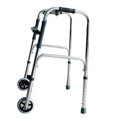 China Portable Rollator Lightweight Portable Elderly Walking Aid With Wheels for sale