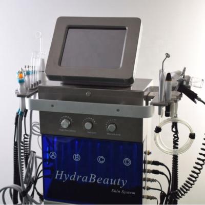 China Bio Skin Revitalizer Ultrasoinc Therapy Skin Scrubber Hydraulic Microcurrent Dermabrasion High Frequency Diamond Dermabrasion Led Pdt Light for sale