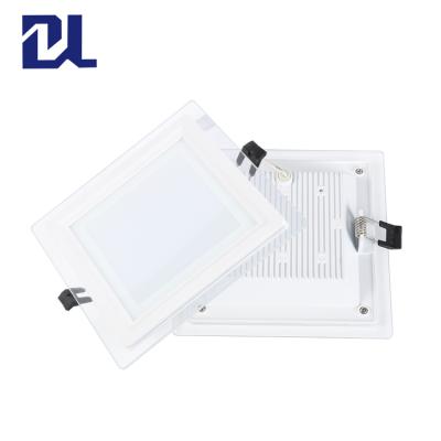 China Contemporary Chinese supplier energy saving three colors load 6w 9w 12w 18w 24w lead glass downlight for sale