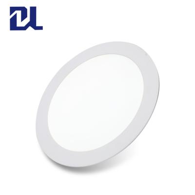 China Indoor lighting recessed round white led panel light recessed round 3w 6w 9w 12w 15w 18w 24w led panel light price for sale