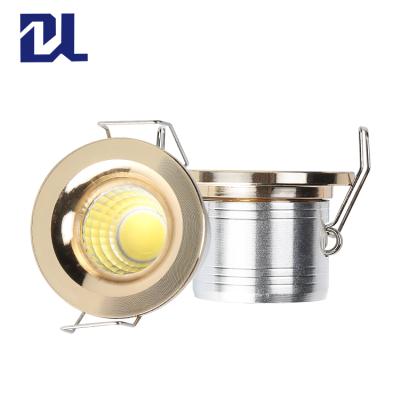 China Small COB Spot Light High Quality Indoor Lighting Aluminum PC Housing Round Led Small COB 3w Spot Light for sale