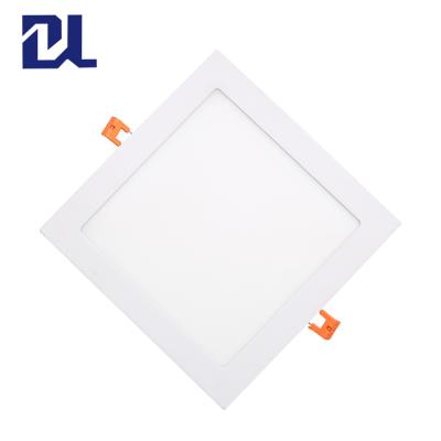 China Wholesale High Quality Indoor Square Recessed Panel Light China Square LED Panel Light Manufacture New 3W-24W Led Panel Light for sale