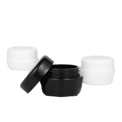 China Others 3ML 5ML 10ML Eye Sample Face Cream Plastic Cosmetic Jar for sale