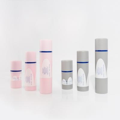 China 15ml 30ml 50ml Empty Cosmetic Colored Airless Pump Bottle Plastic Lotion Bottle for sale