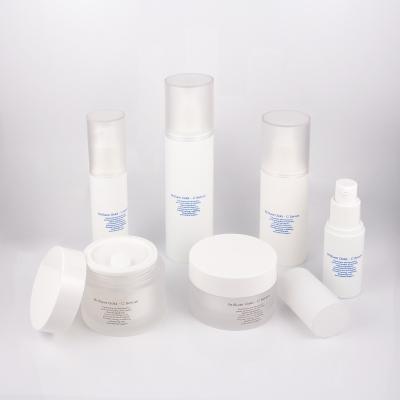 China Hot Sale PP Cosmetic Airless Bottle Lotion Bottle And Cream Plastic Cosmetic Packaging Jar for sale