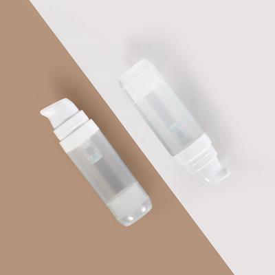 China Mini 10ml pp cosmetic airless bottle plastic airless pump container for sale