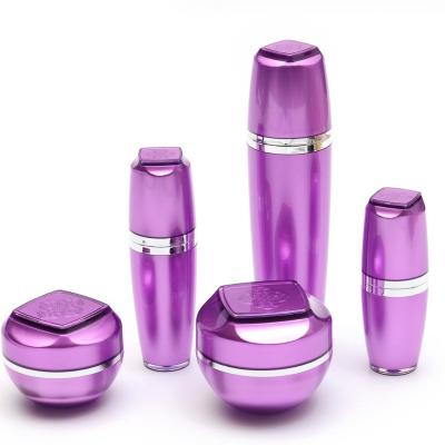 China BEAUTY PACKAGING acrylic bottle and jar skin care cream containers paaging bottle set for cosmetic for sale