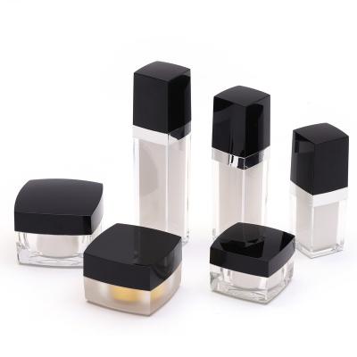 China BEAUTY PACKAGING Hot Selling Acrylic Cosmetic Packaging Bottle Acrylic Frosted Acrylic Jar for sale