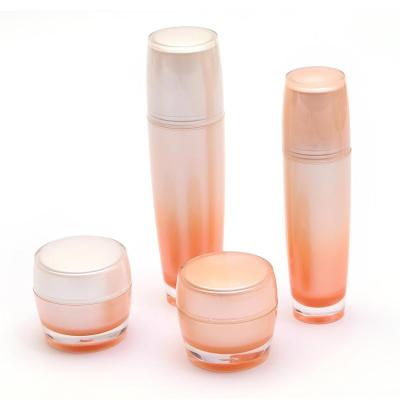 China BEAUTY PACKAGING cosmetics jar 30g50g acrylic bottle skin care bottle and jar set for cosmetic for sale