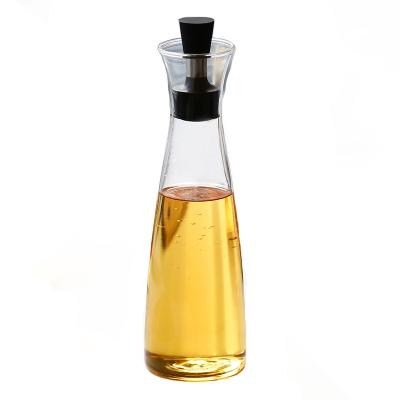 China 500ml Kitchen Seasoning Bottle Glass Oil Bottle Vinegar Jar Household Oil Spill Viable Wholesale Bottle for sale