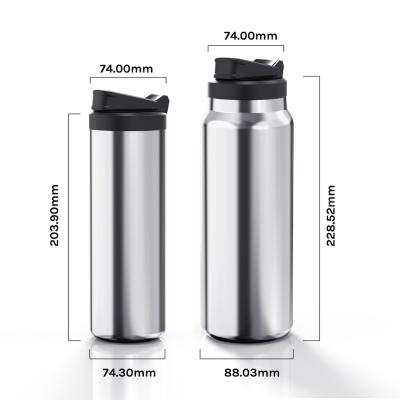 China Wholesale Viable 20oz 32oz Printing Insulated Vacuum Flasks Stainless Steel Water Bottle Sports Bottle for sale