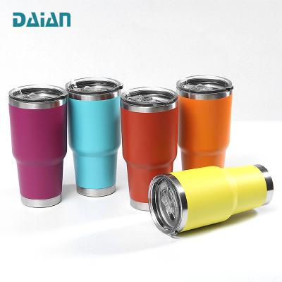 China Wholesale Double Wall Business Stainless Steel Thermal Coffee Tumbler for sale