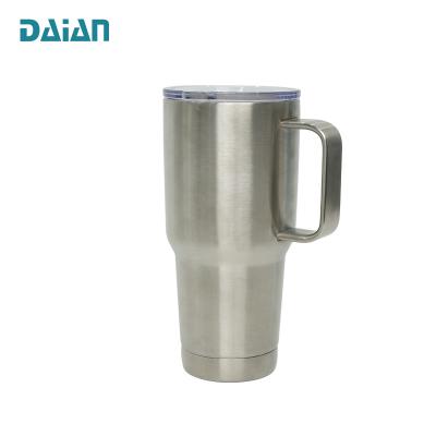 China Sublimation Tumbler 20Oz Metal Double Wall Coffee Sustainable Beer Mug for sale