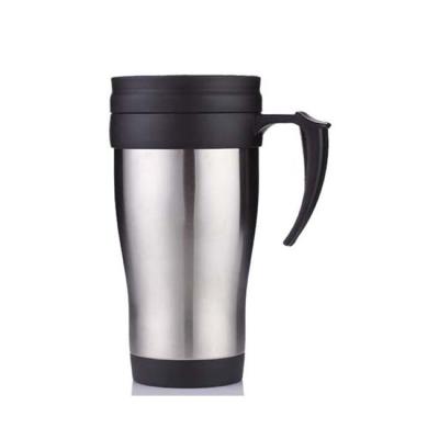 China Sustainable Factory Supply Stainless Steel Double Wall Tumbler With Handle for sale