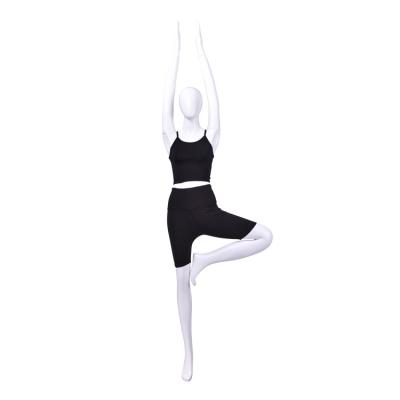 China Breathable Yoga Products Wholesale Woman Clothing Gym Seamless Sets for sale