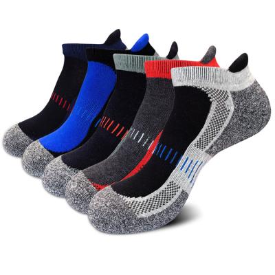 China Custom Anti-Foul Sport Knocks Mens High Quality Cotton Basketball Knocks Anti-Slip Low Low Short Ankle Outdoor Running Socks for sale