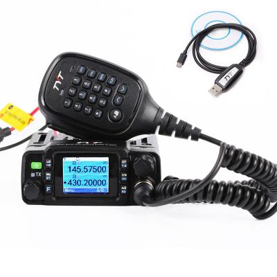 China Walkie Talkie 25W VHF/UHF TYT TH-8600 Dual Band Professional Contract Radio Waterproof IP67 Waterproof Mobile Radio With USB Cable In Stock for sale