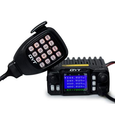 China QYT KT-7900D Mini Mobile Radio 25 Watt Walkie Talkie Car Mounted Band Mobile Two Way Radio Quad Standby Car Radio KT-7900D for sale