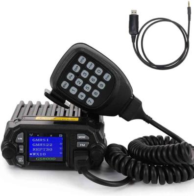 China Security QYT GS800D GMRS Mobile Radio 20W GMRS Repeater Channels Receiver Two Way Radio Scan Free Cable for sale