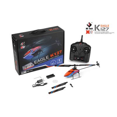 China WLtoys 2.4Ghz 4CH RC Helicopter App Controlled Gyro Single Blade Thruster Helicopters 6-Axis for Kids Gift Remote Control Flat Toys V911 for sale