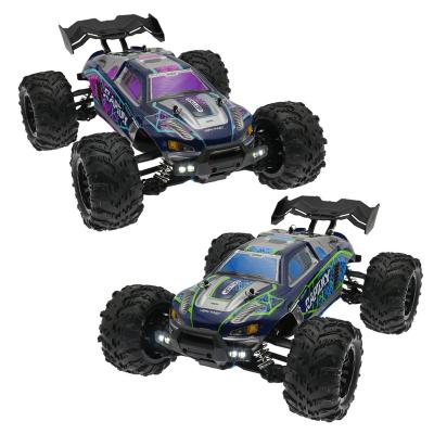 China 1/16 Scale 4WD Remote Control Rock Auto Return Crawler With LED Headlight Drift Toys 2.4G 50KM RC High Speed ​​Truck For Boy Gift for sale