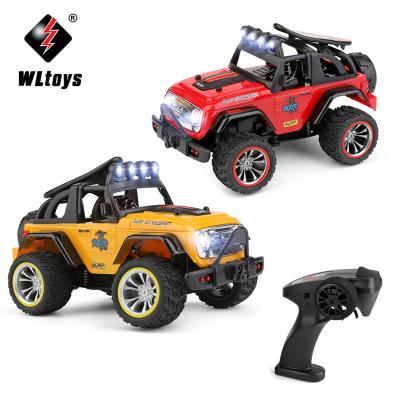 China WLtoys 322221 2WD Remote Control Car Mini RC Roll-Back Mini RC Vehicle Mechanical Toy With Light 2.4G Truck For Kid Gift for sale