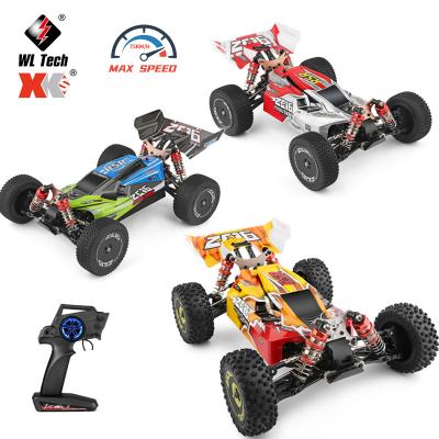 China Automatic Return WLtoys 144001 60KM/H 2.4G RC Car Vehicle 4WD Brushless High Speed ​​Off-Road Remote Control Toys For Kid Racing Gift for sale