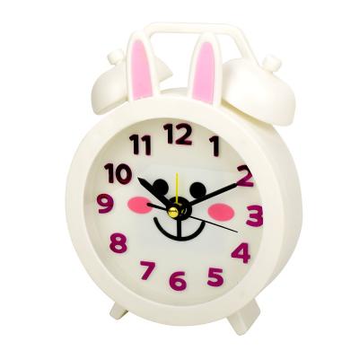 China Children's Bedside Alarm Clock Student Calendars Little Little Rabbit Cartoon Clock Student Gift Factory Wholesale for sale