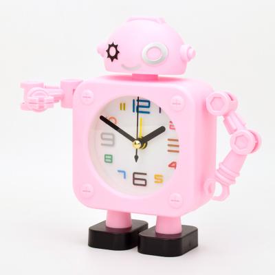 China Factory wholesale calendars student alarm clock children's bedside robot alarm clock household student gift small for sale