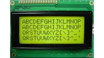 China 5V Backlight 16 x 4 Character LCD display mudule , 1604A alphanumeric lcd display for sale