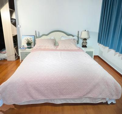 China Nondisposable Factory Direct sale Bedding Set Pujiang 3pcs Queen Size Coverlet Bedspread For Bedroom for sale