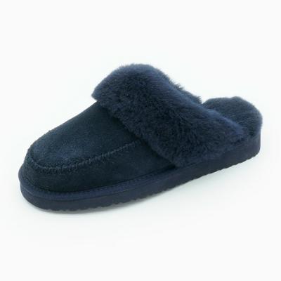 China Cushioning Warmlab lite weight fur slippers warm Velcro clog slippers for women for sale