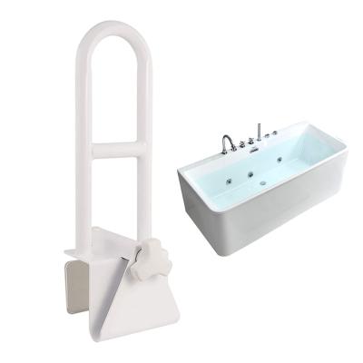 China stainless steel & Hot Sale Rubber Bathtub Shower Railing Handrail Grab Bars Bathroom Safety Non-Slip Regular Rails for Elderly for sale