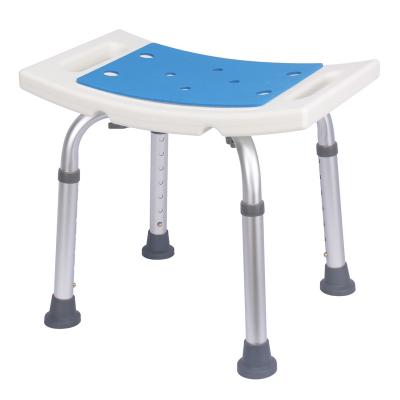 China 7 Tiers Adjustable Legs Top Sell 2021 Products Bathtub Shower Chair Bathroom Safety Small Height Stool For Handicapped for sale