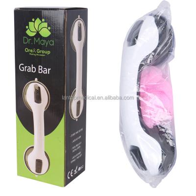 China Contemporary Shower Grip Toolless Installation Powerful Suction Grip Instant Grab Bars For Bathroom for sale