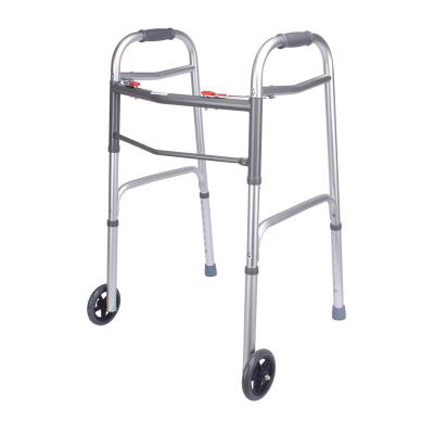 China 8 Levels Adjustable Legs Selling Products Best Rate Handicapped Older Folding Handicapped Walker Rollator Seniors for sale