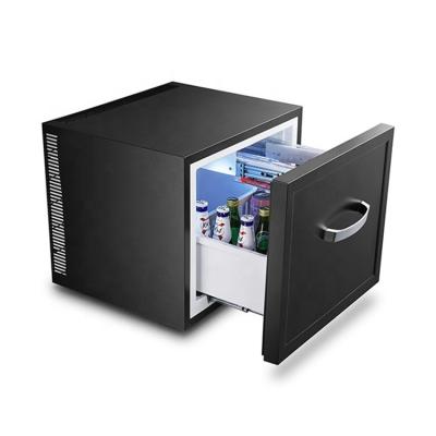 China 29L five star hotel silent hotel drawer type Mini Bar Fridge THERMOELECTRIC for sale