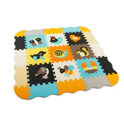 China Toy Educational Game EVA Foam Toddler Floor Crawling Blanket Mat Puzzle Baby Play Mat for sale