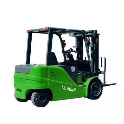 China Hotels Electric System 80V Electric Balanced Forklifts With Loading Capacity 3500-5000kg Lift Height 6000mm for sale